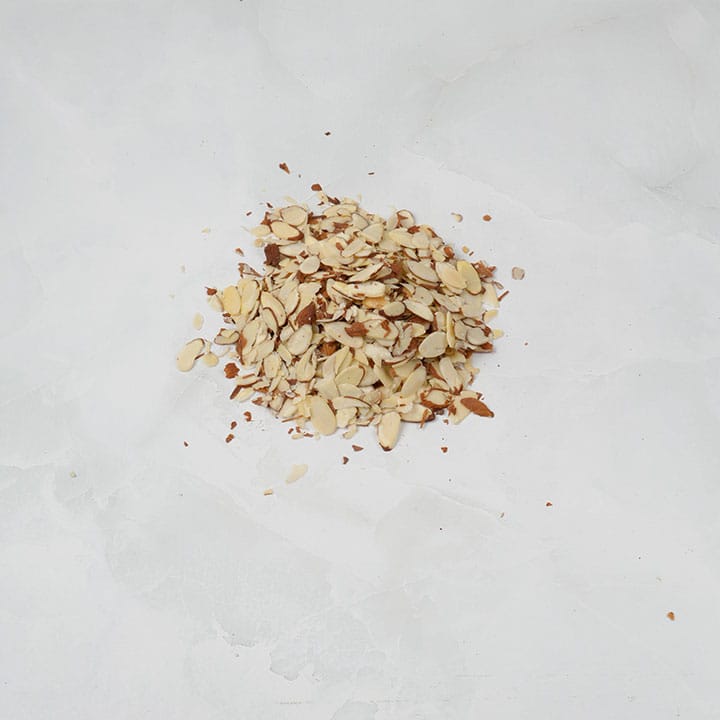 Almendra fileteada